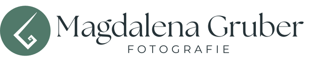 Logo Magdalena Gruber Fotografie, grün